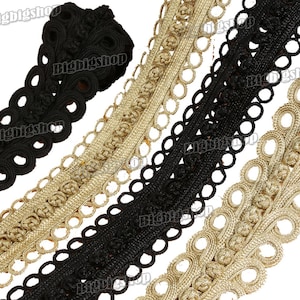 1yard Chinese knot Handwoven polyester Plaited Ribbon binding Braid Gimp Sewing trims for Cloth neckline collar cuff dress deco Scrapbooking