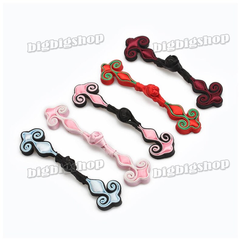 Sewing Fasteners knotting Fabric Chinese Timothy-grass decorative knots Cheongsam Frogging Button