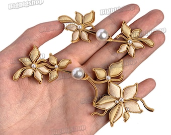1set Sewing Fasteners Hook and Loop Chinese knot Button Cheongsam Frog Closure flower cape coat Qipao Pankou Tang Suit deco