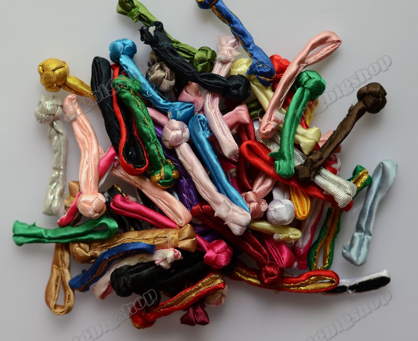 Fabric Sewing Fasteners Satin Handmade Chinese Closure Knot Etsy