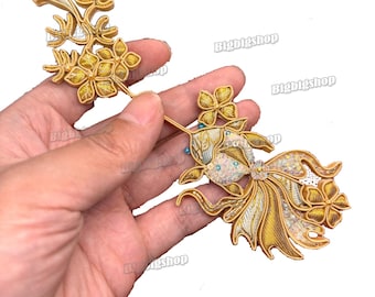 1pcs Sewing Fastener Hook and Loop Chinese knot Toggle Button Cheongsam Frog Closure Silk fabric Qipao Pankou cloak Suit Deco 16style option