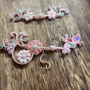 1set Sewing Fastener Hook and Eye Chinese knot Button Cheongsam Frog Closure cloak cape Tunic Toggle-and-Loop Qipao Tang Suit Pankou