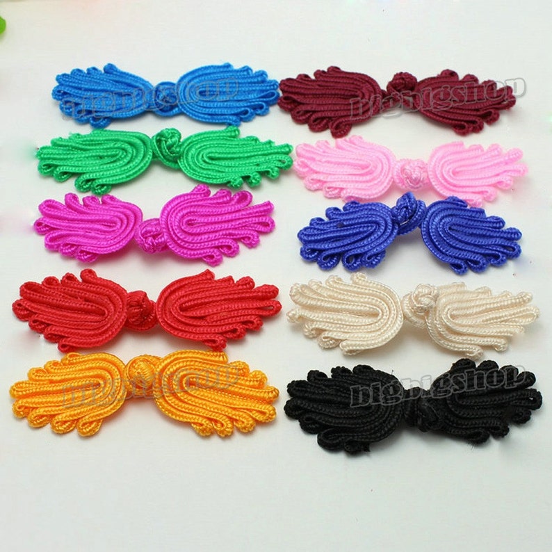 Fabric Sewing Fasteners Handmade palm Chinese Closure Knot Etsy