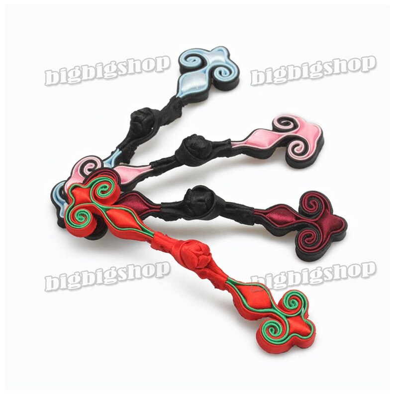 Sewing Fasteners knotting Fabric Chinese Timothy-grass decorative knots Cheongsam Frogging Button