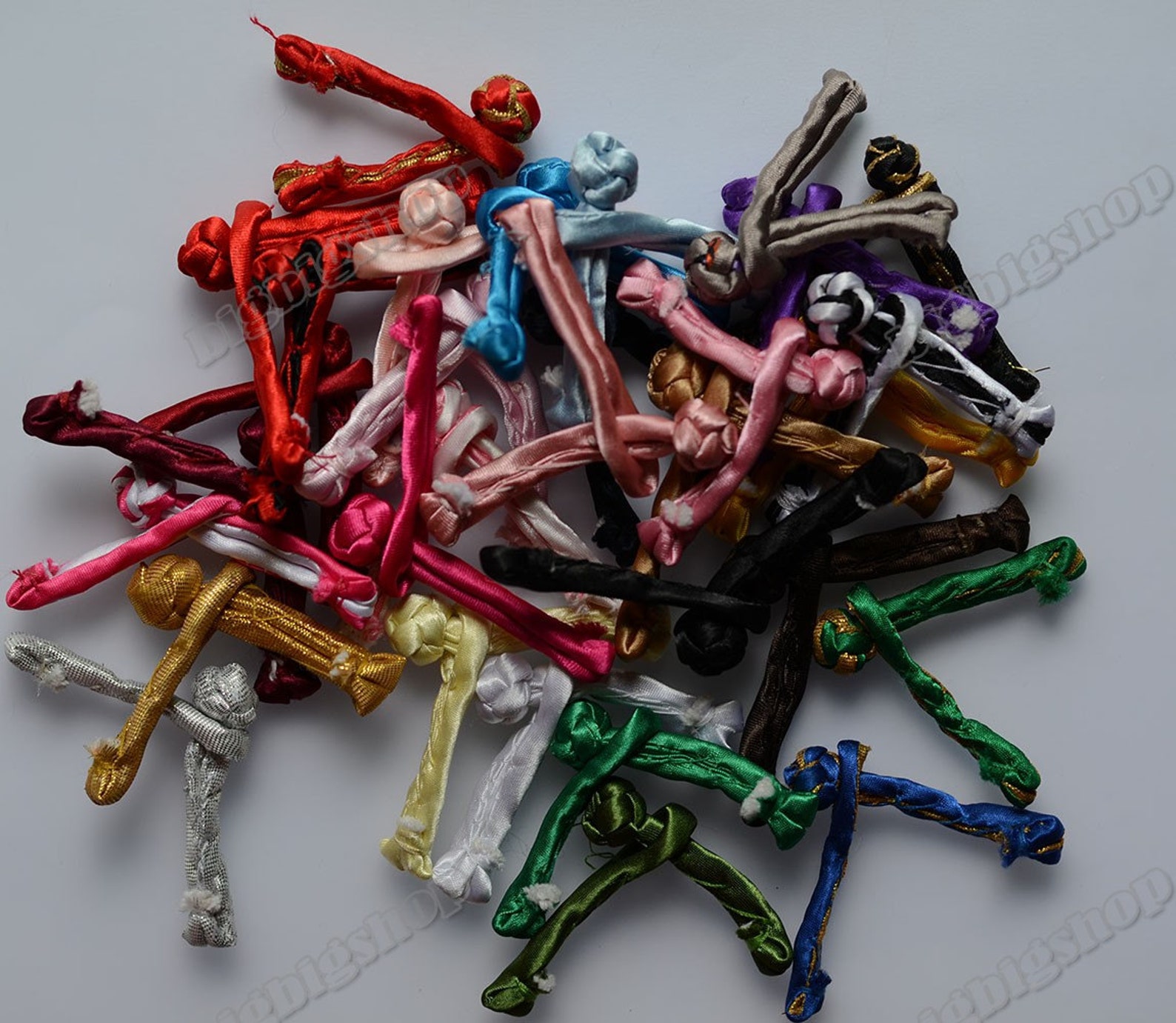 Fabric Sewing Fasteners Satin Handmade Chinese Closure Knot Etsy
