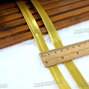 20yards 36color option Satin bias tape lip fabric Edge polyester Ribbon upholstery Sewing piping trims with 15mm 0.59in