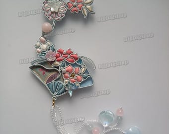 1pcs Sewing Fasteners Hook and Eye Chinese knot Button Cheongsam Frog Closure Braid floral plants Design Qipao Pankou Tang Suit deco 40style