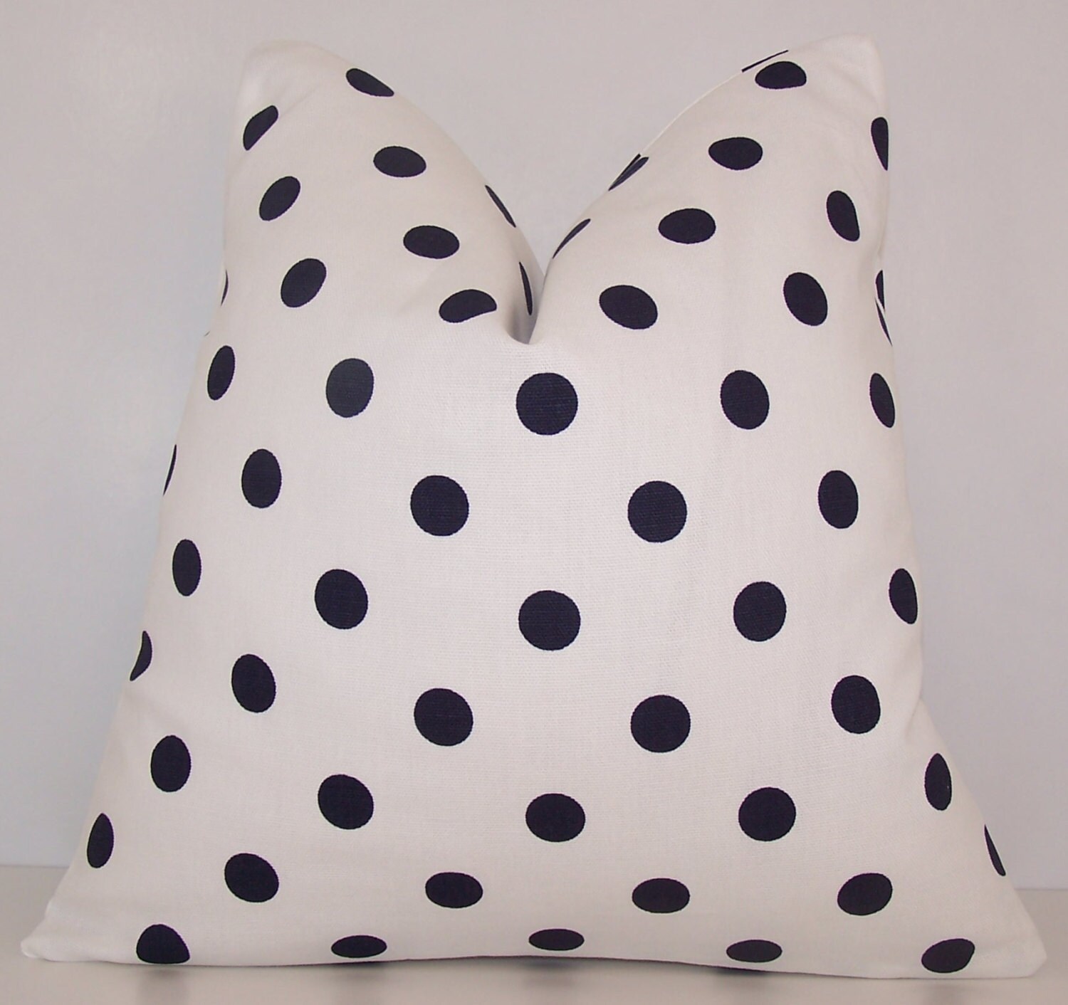 One Blue and White PILLOW COVERBlue Pillow14 x 14 16 x 16 Etsy