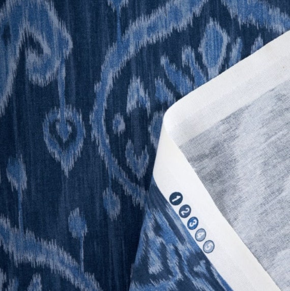 Home & Living 24 Wide,50 Wide P kaufmann Kampala Lakeland Blue Ikat Curtains,Navy Custom