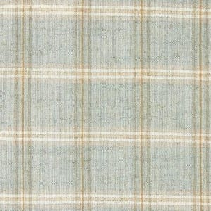 Plaid Check Curtain Handmade From Heavy Woven Wool Feel Fabric