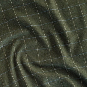 Luxury Drapes, Tonic Living Addison Moss Plaid Check, Modern Farmhouse ...