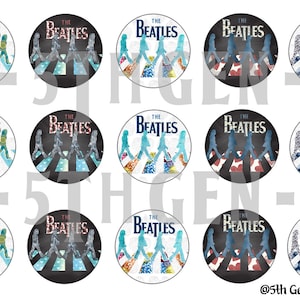 Beatles Abtei Road 1 "Flaschenverschlussbilder (4x6)