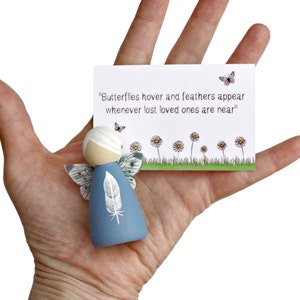 Feather Bereavement, Memorial Gift a Sympathy & Condolence Keepsake