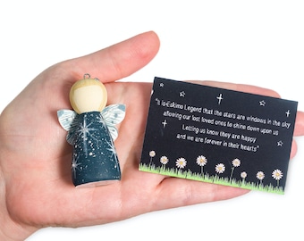 Star Bereavement Fairy, Memorial Gift, Sympathy Gift, Condolence Keepsake for friend,