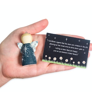 Star Bereavement Fairy, Memorial Gift, Sympathy Gift, Condolence Keepsake for friend,