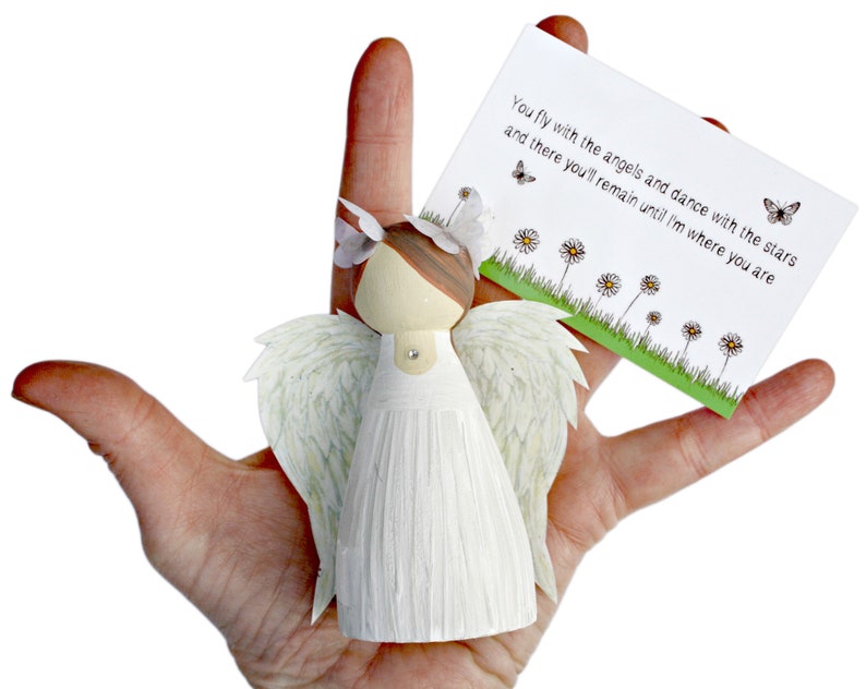 Angel Miscarriage Gift &amp; Keepsake for Baby Loss White Etsy