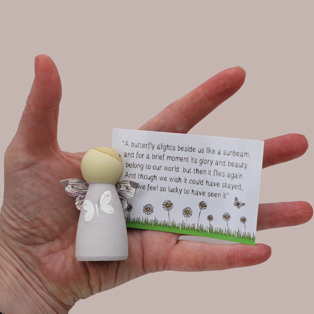 Miscarriage Gift, Butterfly, Fairy Ornament, Bereavement Gifts