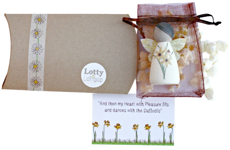 Daffodil Mothers Day Fairy Gift Etsy