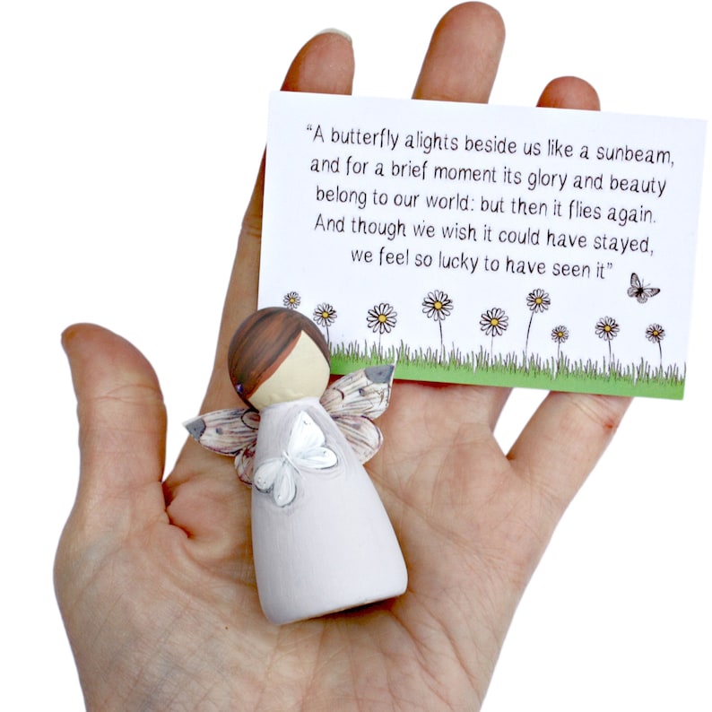 White Butterfly Miscarriage & Baby loss Gift/Keepsake  Etsy
