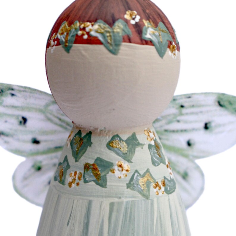 Christmas Ivy Fairy Christmas Tree Hanging Ornament Etsy