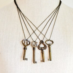 Sterling Silver Estate Vintage Key Necklace” – Exposures