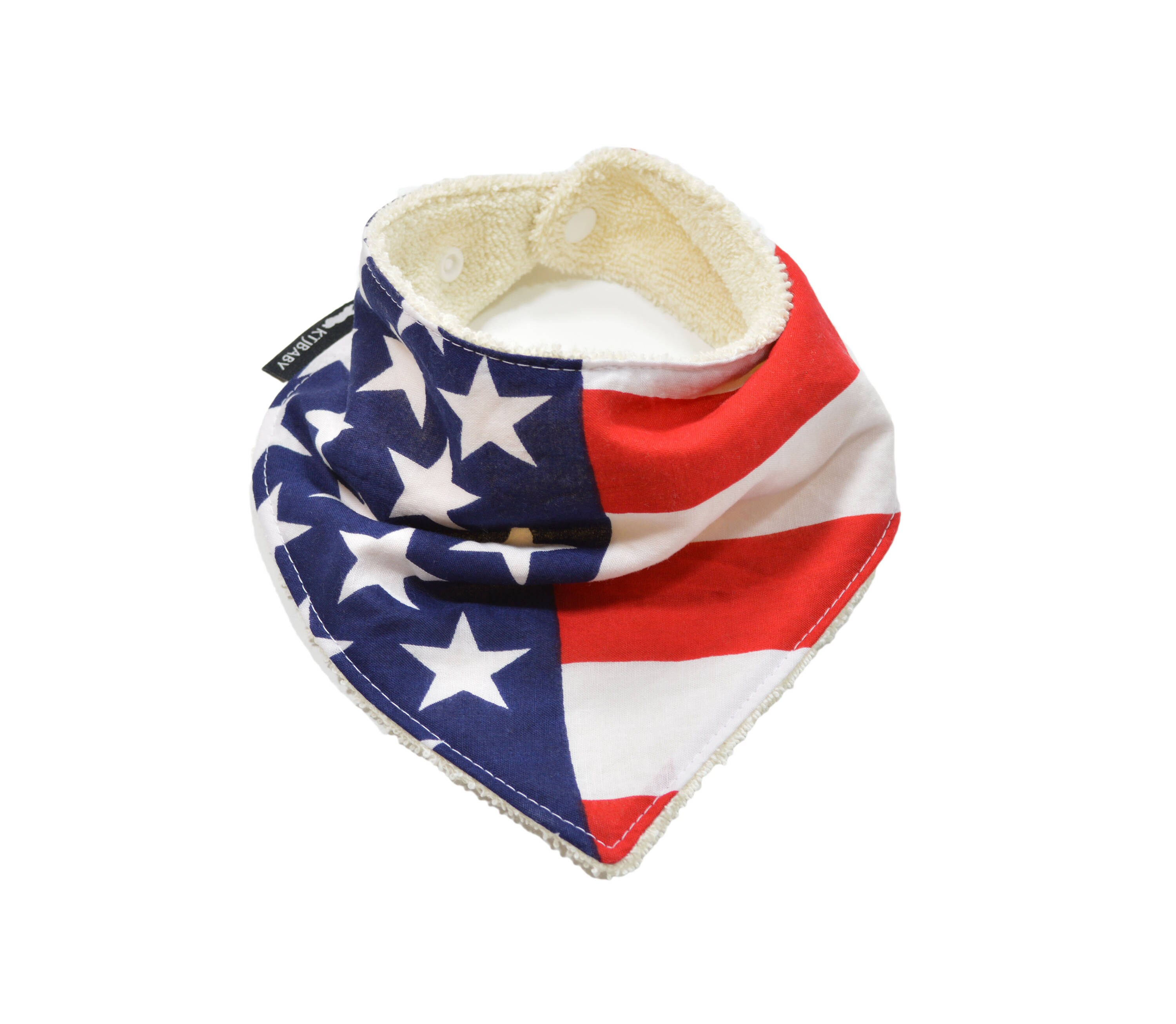 American Flag Bandana Bib American Flag Bibdana American Etsy