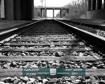 Wall Stickers Train Track Toy Boys Nursery Window Decal 3D Art Vinyl Room C386