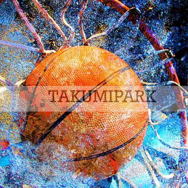 Basketball team gift, Sports art print, Modern room decor, Basketball wall art, Sports Photo Print, Gift for coaches, Home or Office Art