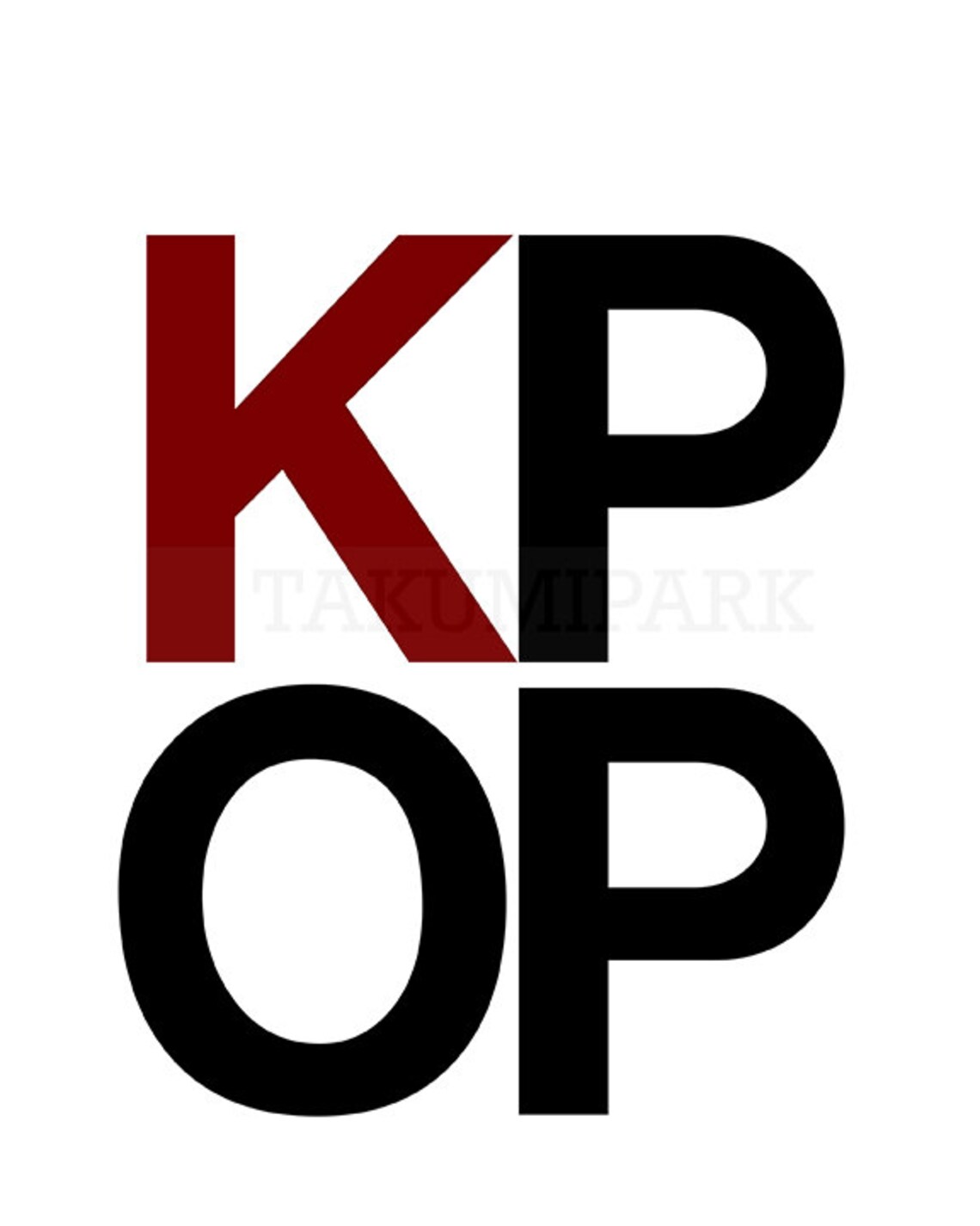 Kpop Art Print, Typography Word Art, Minimalist Word Art, Music Art ...