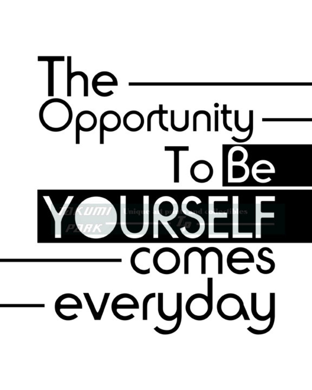 Inspirational Word Art, Self Esteem Poster Quote Art Print, Dorm Decor