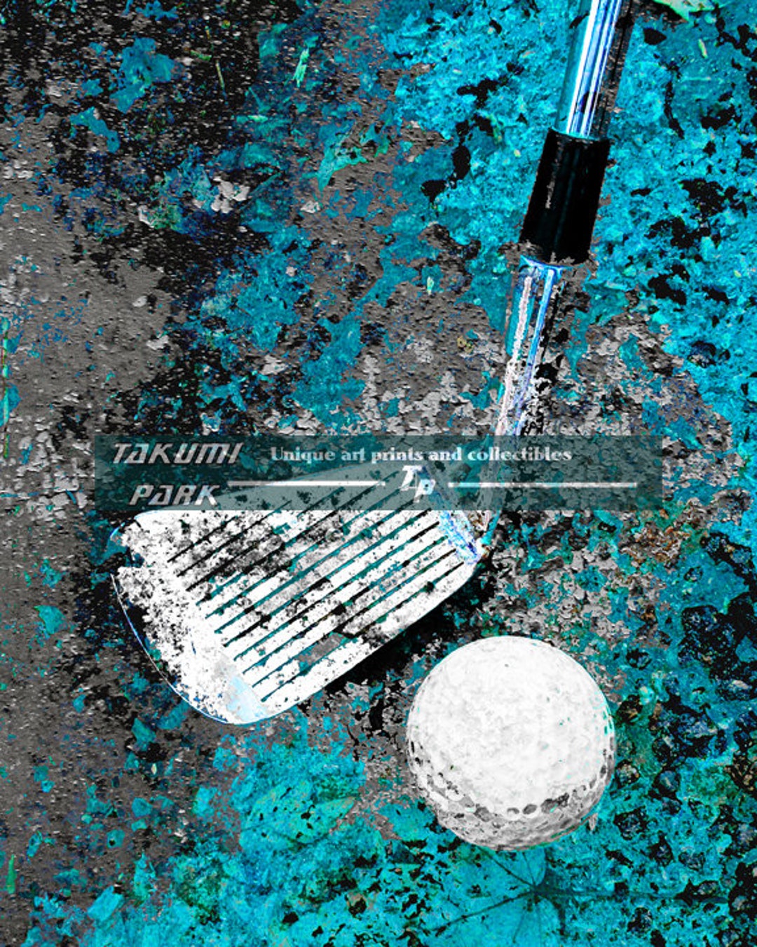 Golfer Art Print, Sports Room Decor, Mancave Wall Art, Photo Print