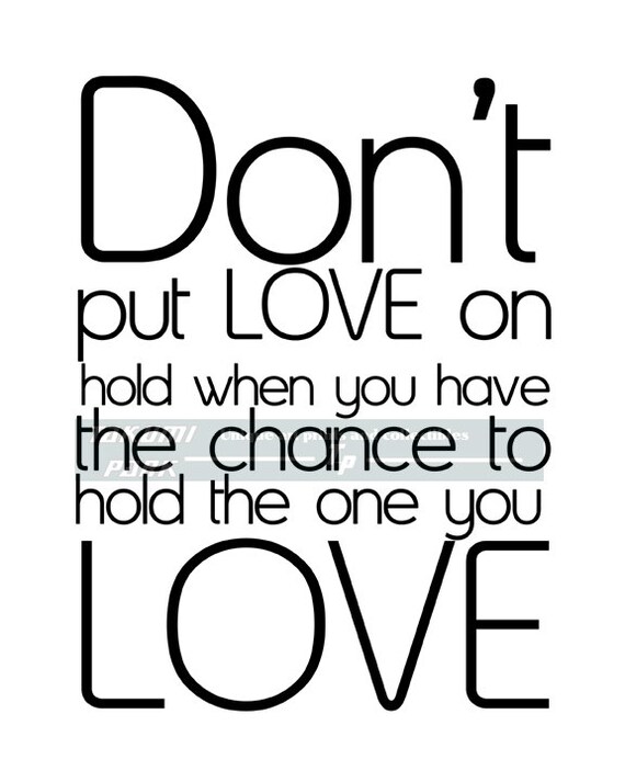 Items similar to Black And White Love Art Quote, Word Quote, Bedroom Art Print, Typographic Art ...