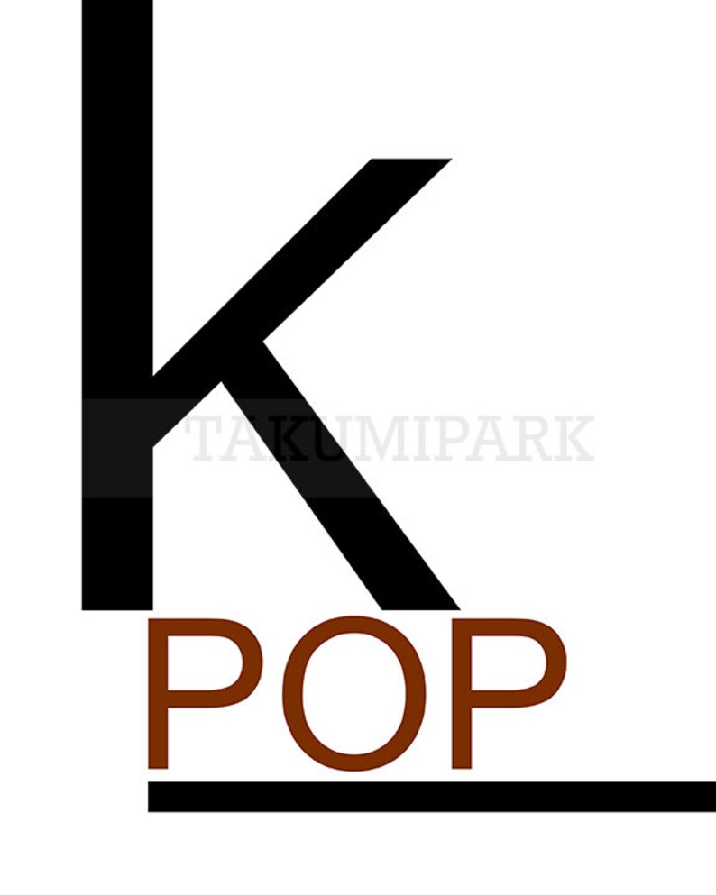 Instant Downloadable Kpop Art Print Diy Art Printable Kpop - Etsy