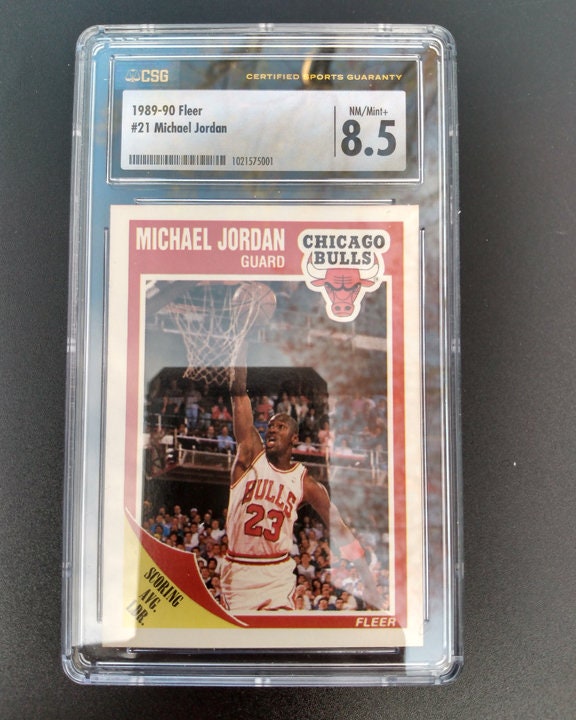 1989-90 NBA Hoops #200 Michael Jordan Basketball Card - Chicago  Bulls : Sports & Outdoors