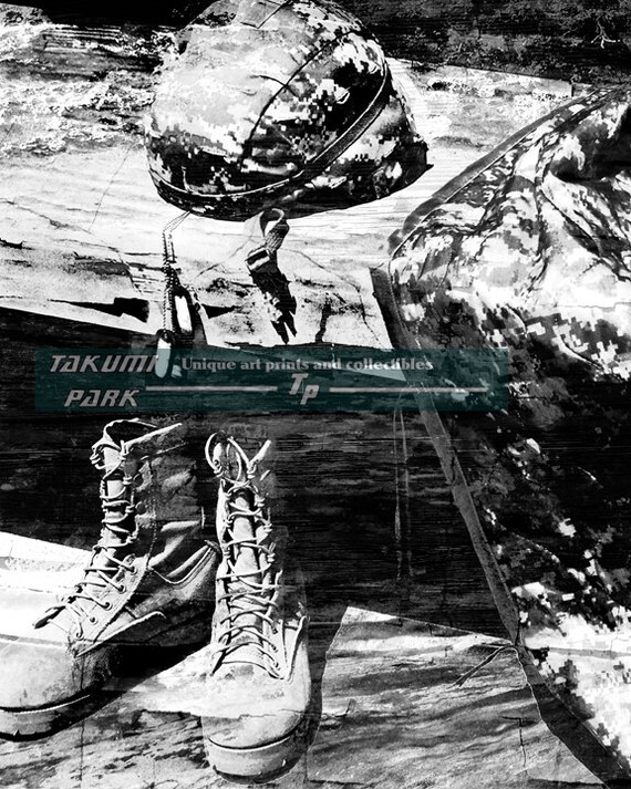 Military Artwork Army Art Print Black And White Decor Military Artwork Army Art Print Black, Army Wall Decor