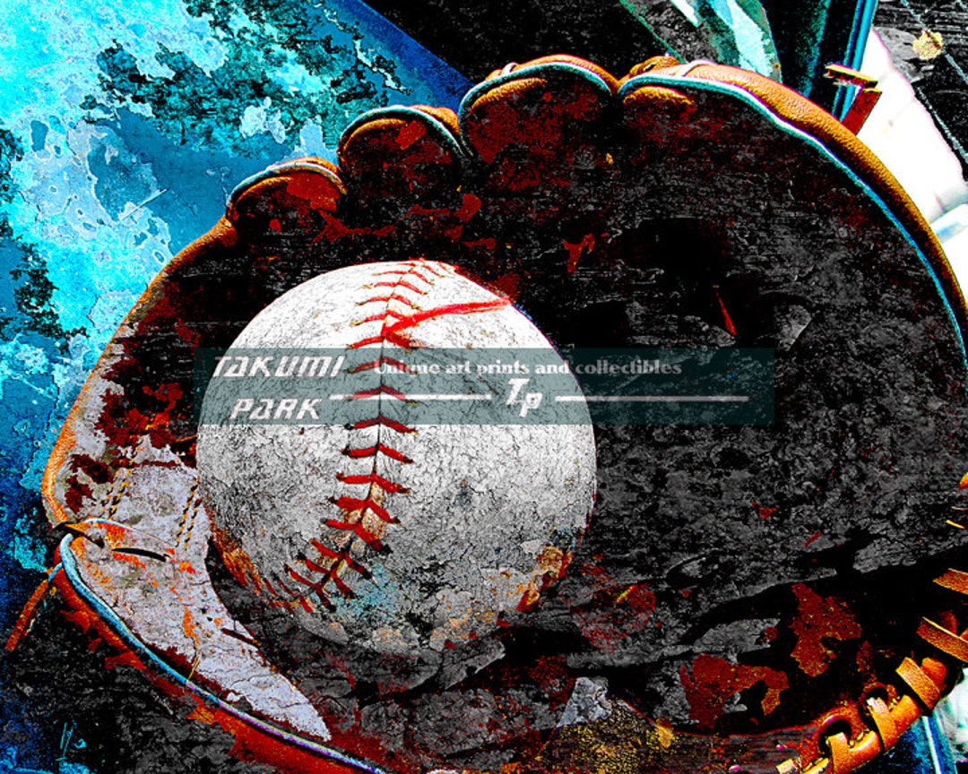 Photo Print Baseball Art Sports Artwork Urban Art Baseball - Etsy