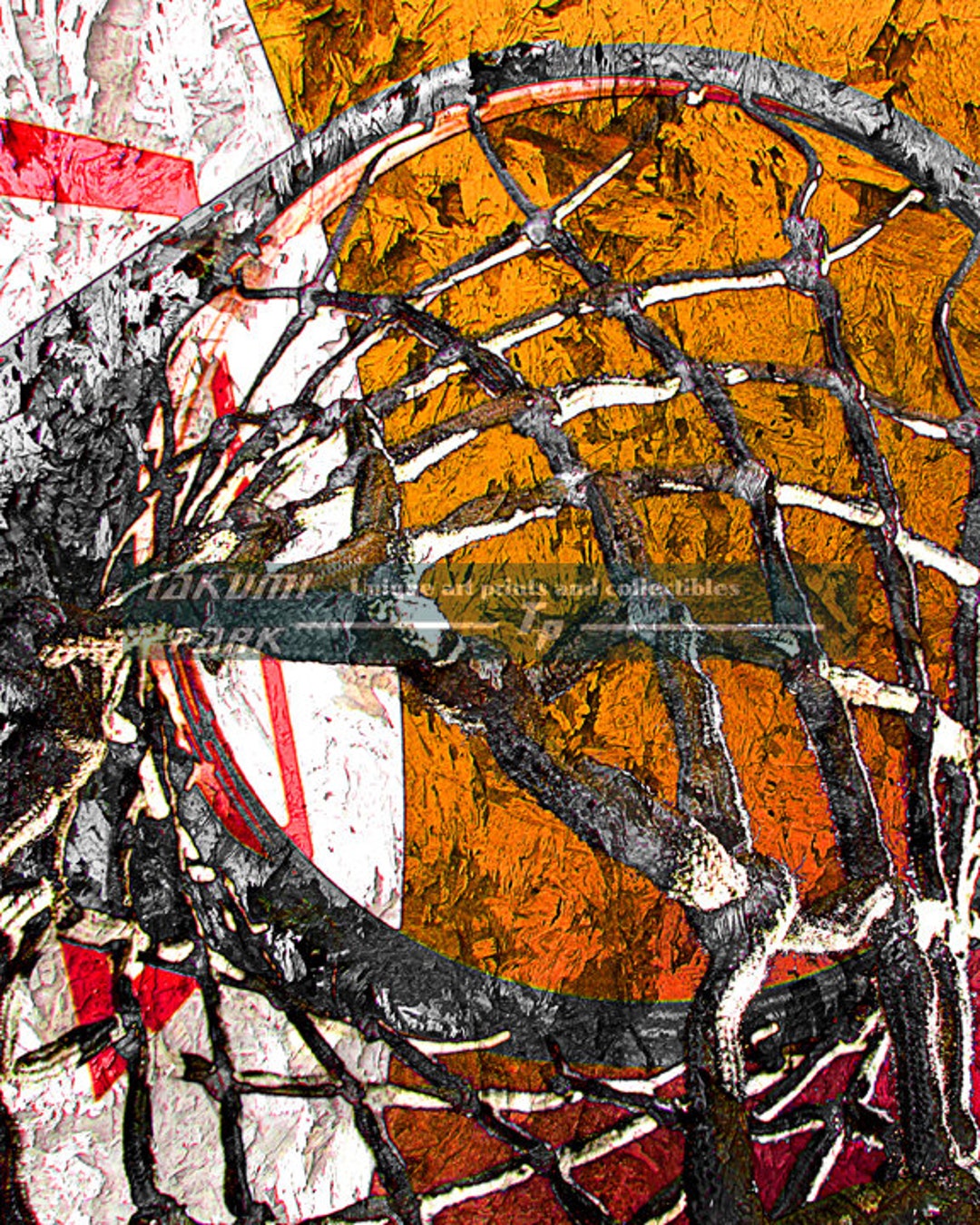 Basketball Art for Wall Sports Artwork for Bedroom Mancave Etsy