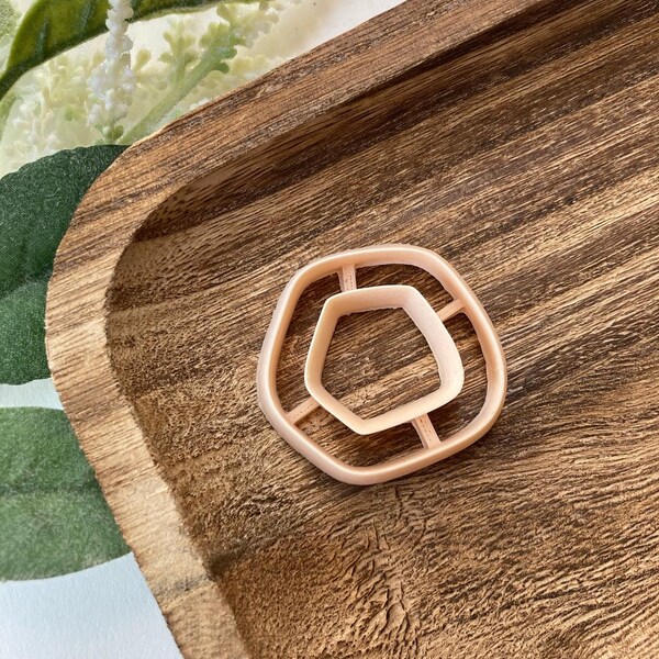 Organic Circle Hoop Cutter - Clay Cutters for Earrings - Jewelry Earring Making - Fondant Cutter - Small Cookie Cutters