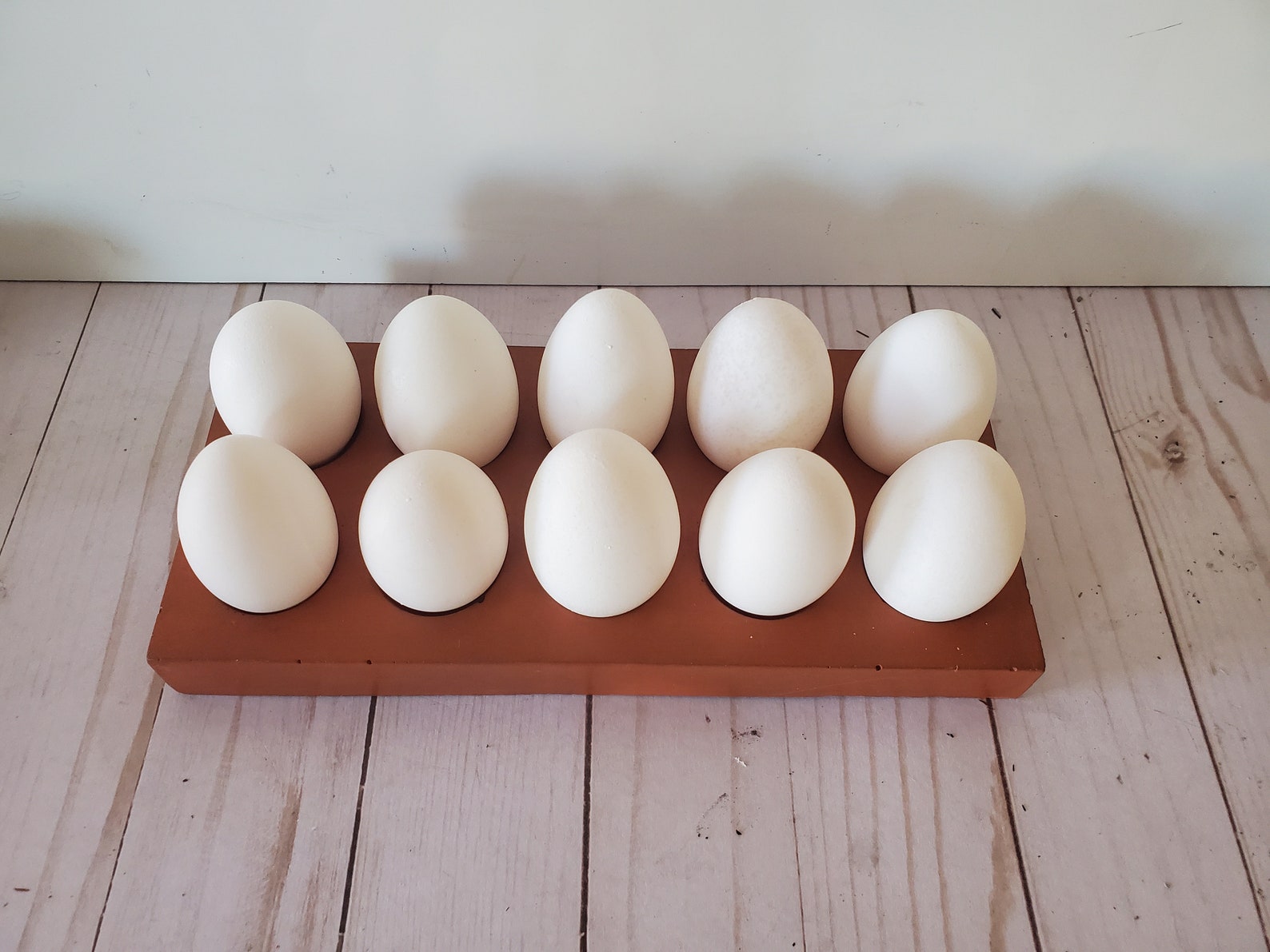 Countertop Egg Holder Concrete Kitchen Decor Home Egg Etsy