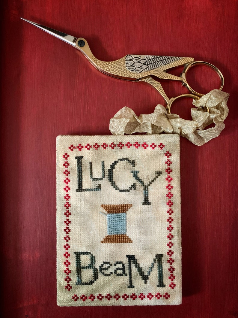 Cut That Scissor Fob Cross Stitch Chart Pdf