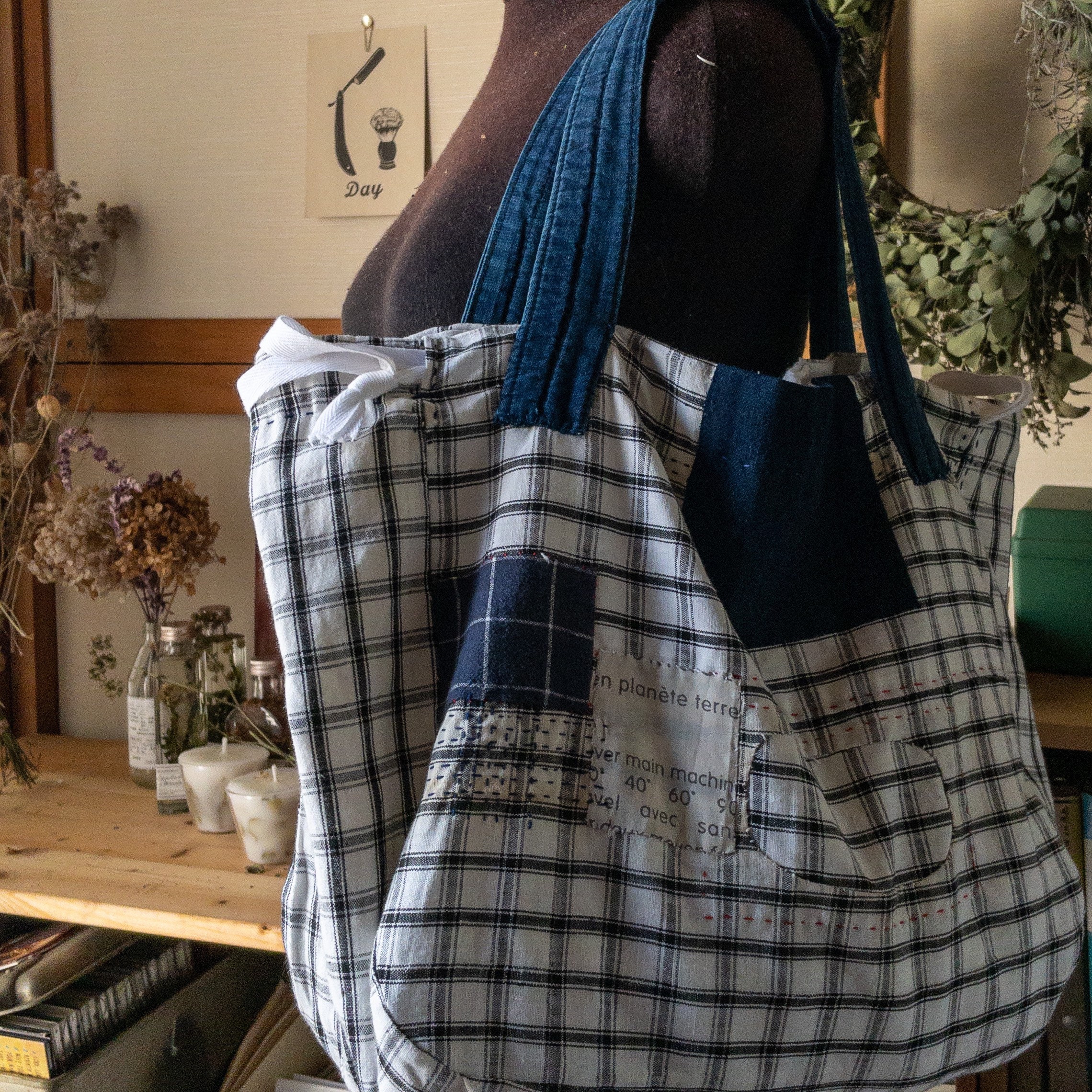 Japanese Boro Patched Bag - Etsy Israel