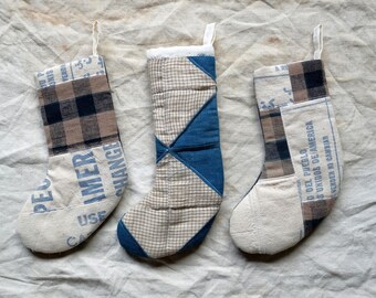 Japanese vintage fabric ornament socks