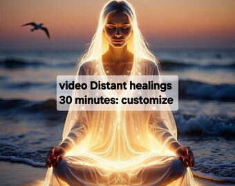 Video call healings 30 minutes customize :health,career,love  or protection