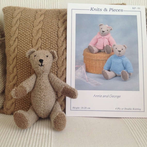 teddy bear knitting kit