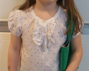 Mädchen Prinzessin Tote Tasche, Grüne Tote mit Prinzessin Print Liner, Little Girls Bag, Shoulder Bag, Girls Tote, Toddler Girl Purse