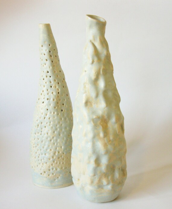 Items similar to 2 ceramic vases on Etsy
