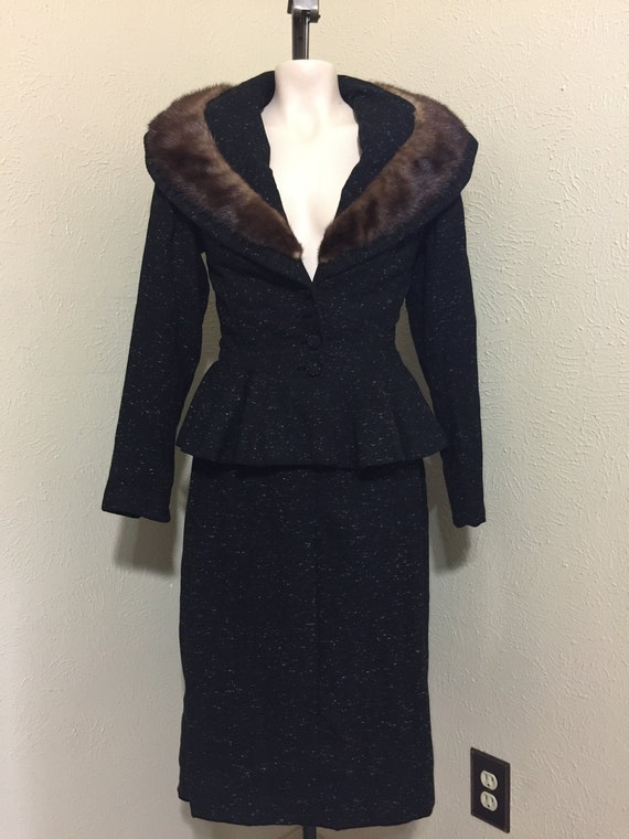 SOLD Vintage Lilli Ann San Francisco Suit Skirt 19