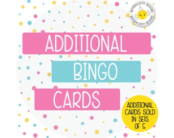 Add Additonal Bingo Cards to Any Game