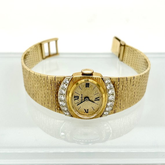Geneve Watch Ladies, Geneve Watch 14k gold, Gold … - image 4
