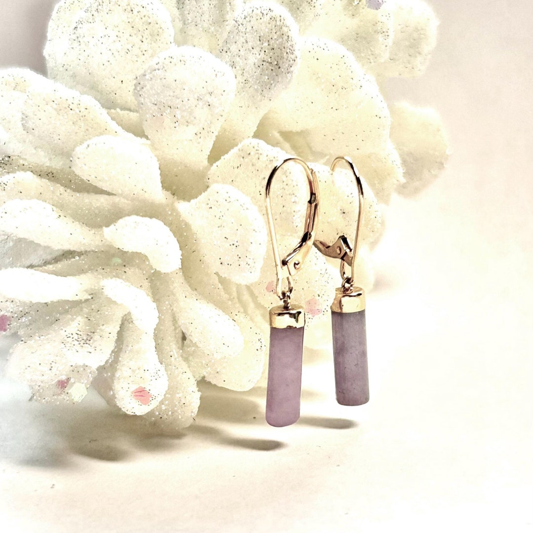Jasmine Earrings - Lavender Haze